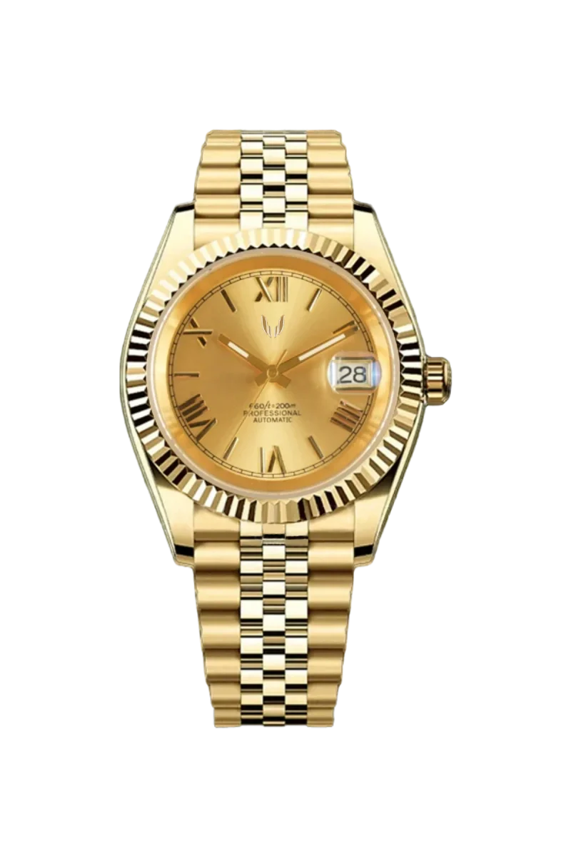 Custom Datejust Gold Roman