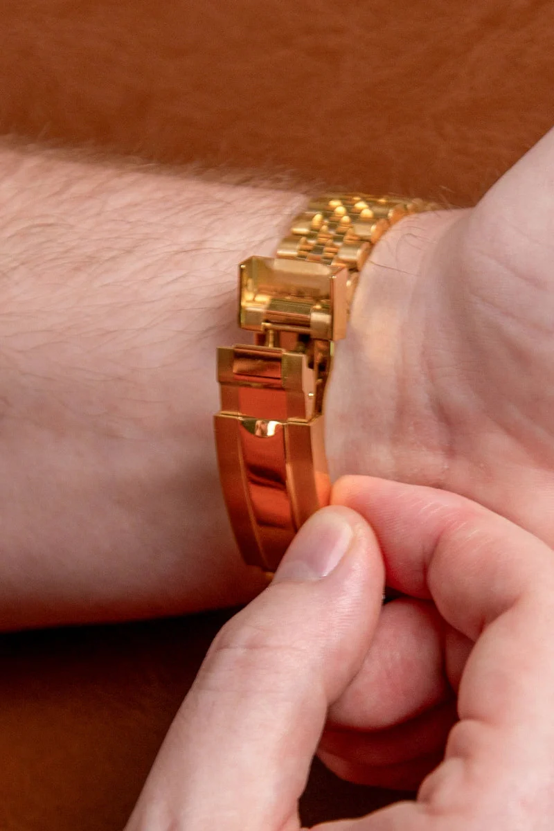 Custom Datejust Gold Roman - Image 3