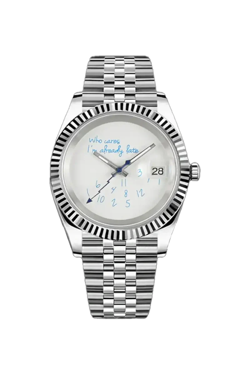 Custom Datejust White Who Cares?