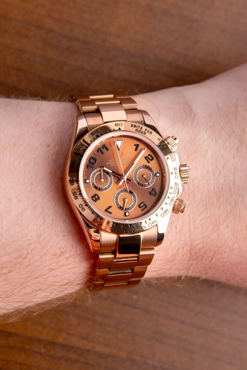 Custom Daytona Rose Gold Brown - Image 2