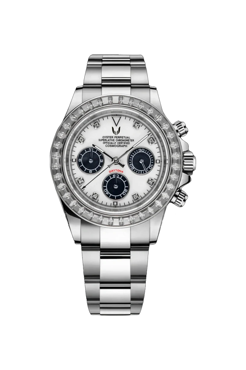 Custom Daytona White Pearl Diamond