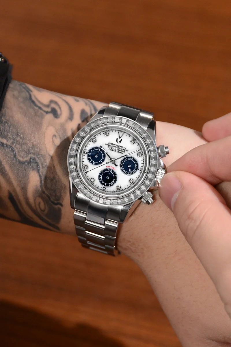 Custom Daytona White Pearl Diamond - Image 2
