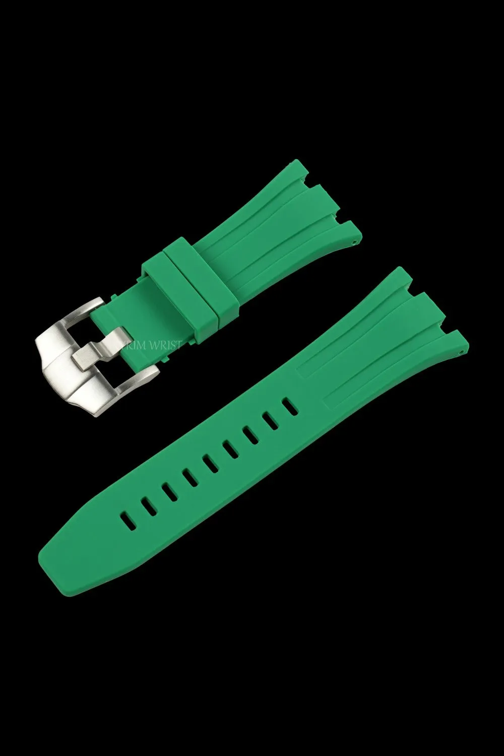 Royal Oak Rubber Strap - Silver Buckle - Image 6
